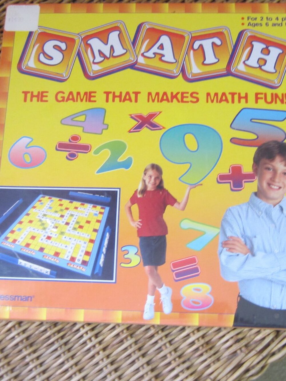NIB/Smath Board Game ~ Ages 6+ ~ BRAND NEW, SEALED!